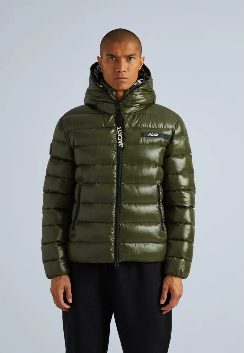 Winterjacke - olive