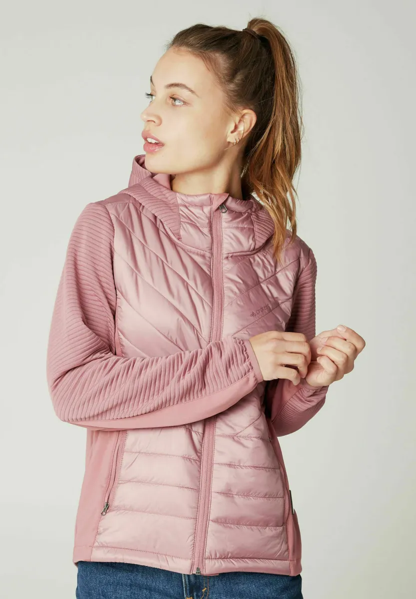 Winterjacke - persiapink