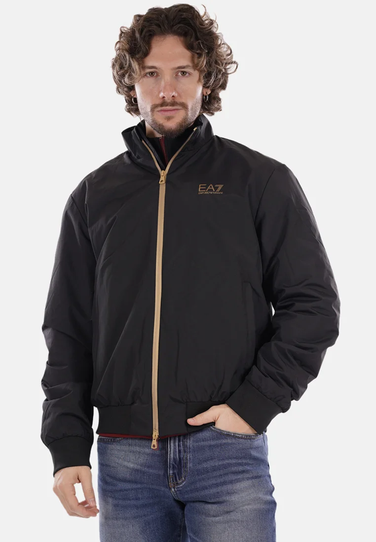 Winterjacke - schwarz gold