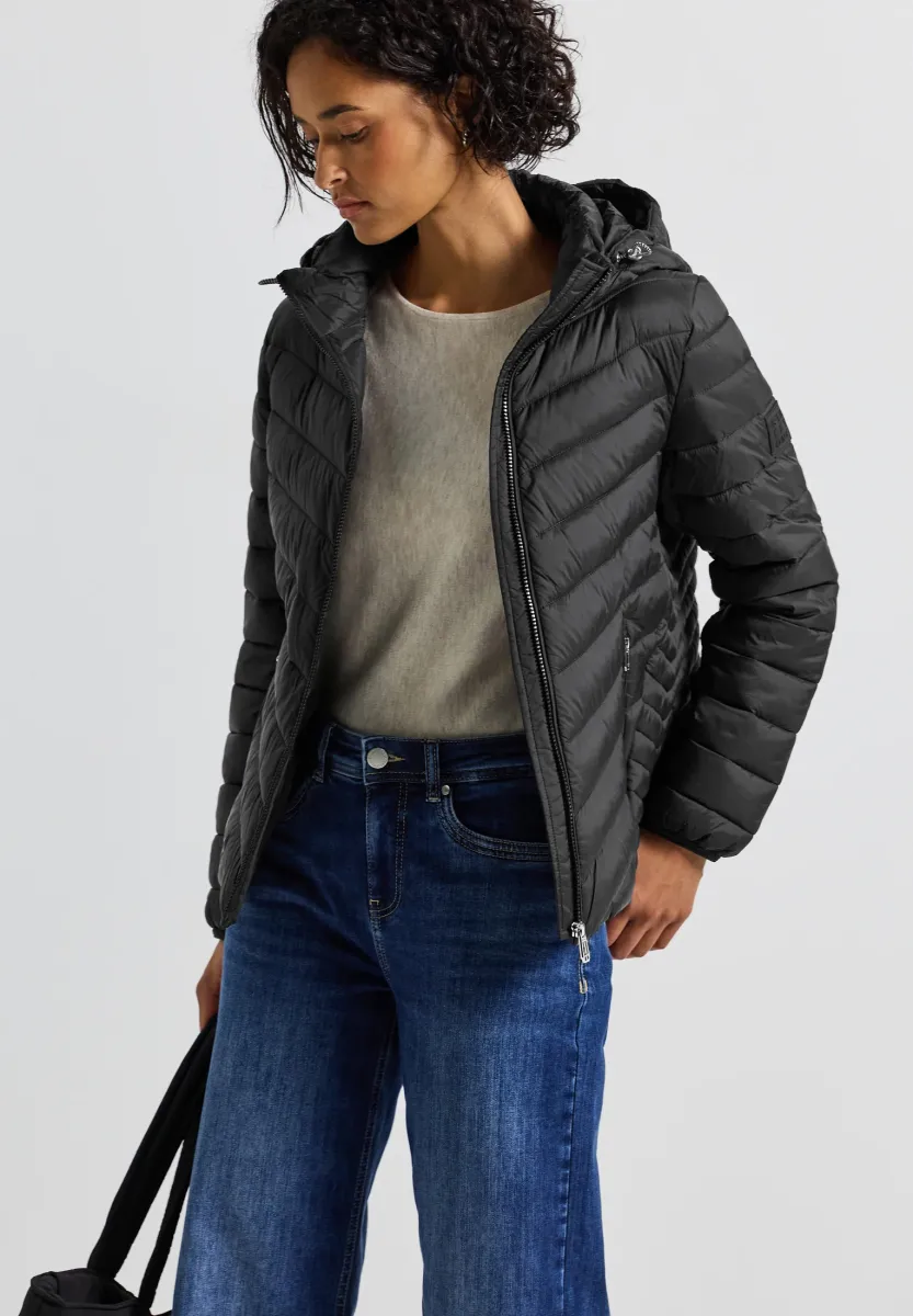 Winterjacke - schwarz