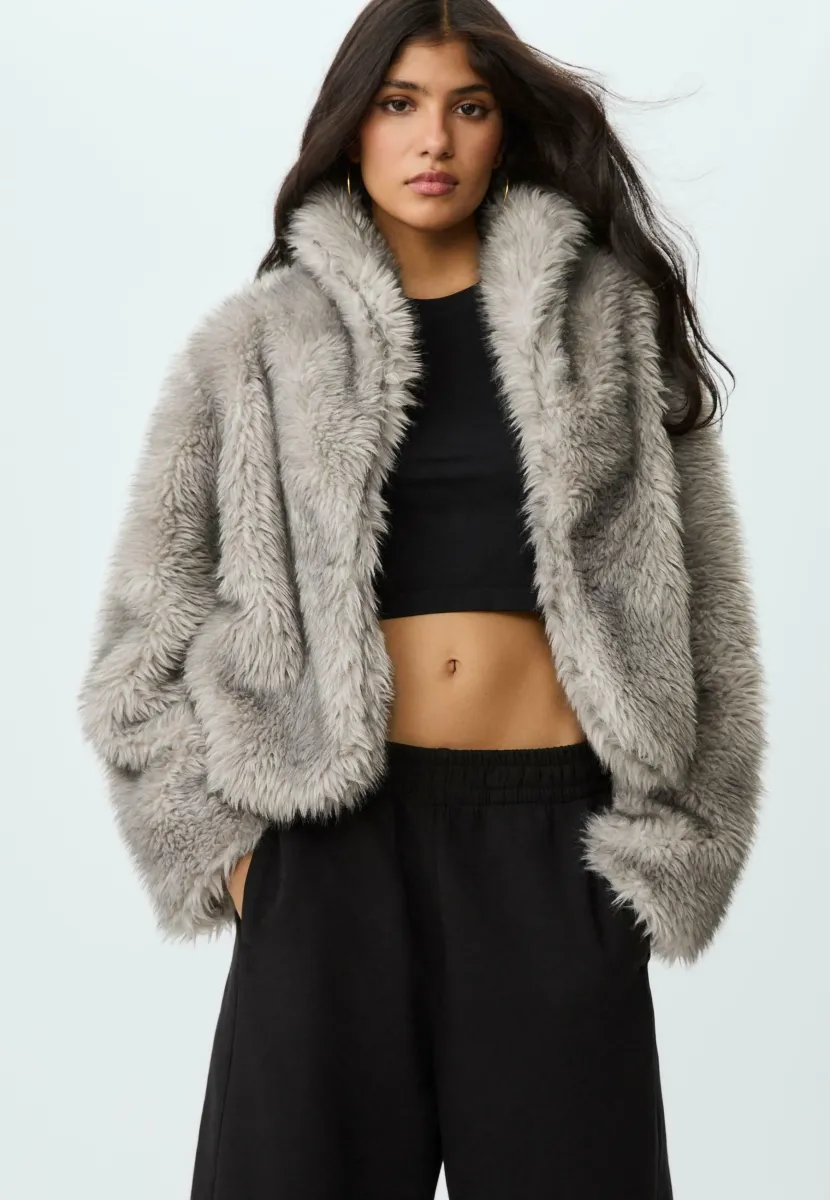 Winterjacke - silver-coloured