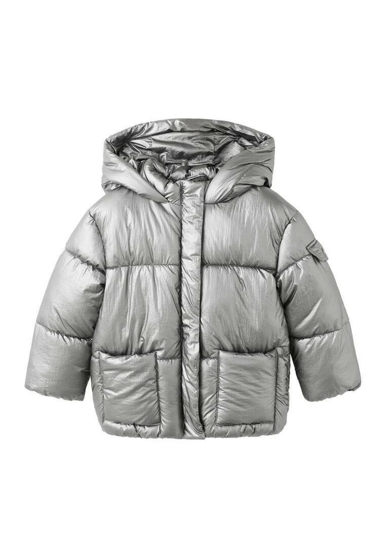 Winterjacke - silver