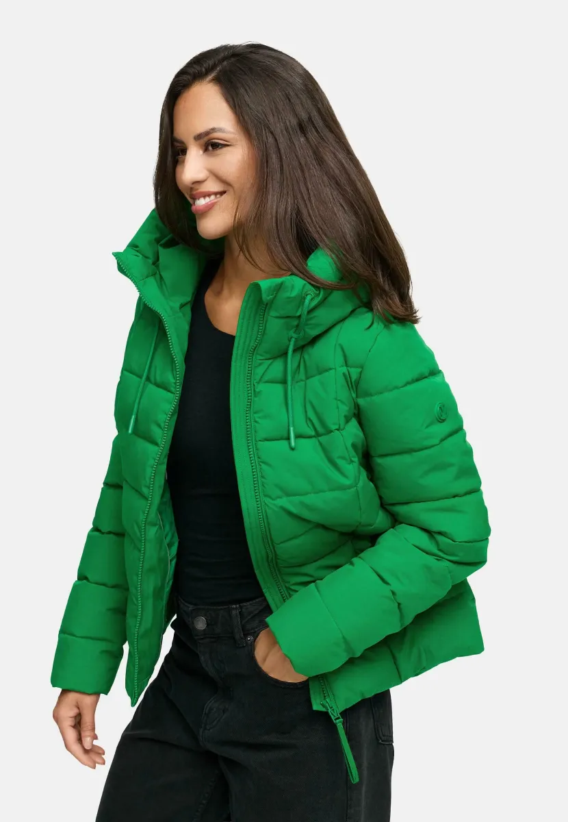 Winterjacke - smaragd green