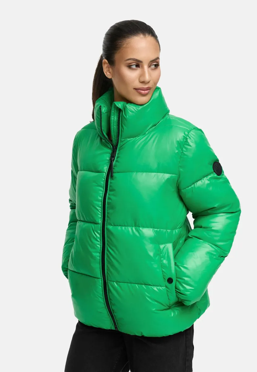Winterjacke - smaragd green