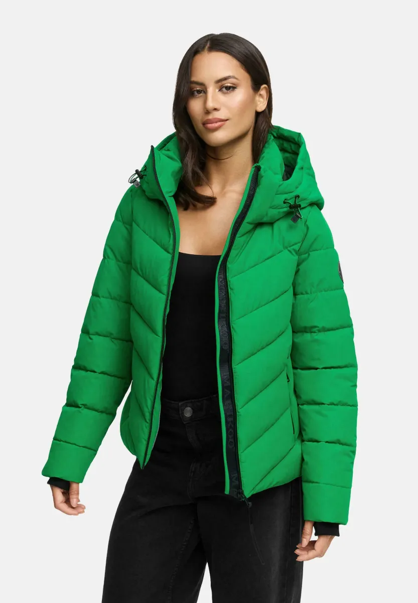 Winterjacke - smaragd green