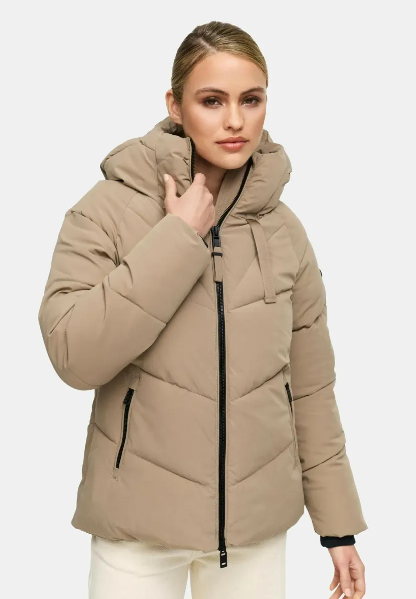 Winterjacke - taupe grey