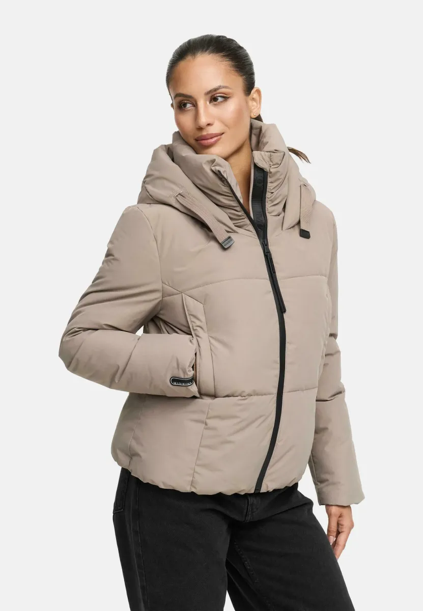 Winterjacke - taupe grey