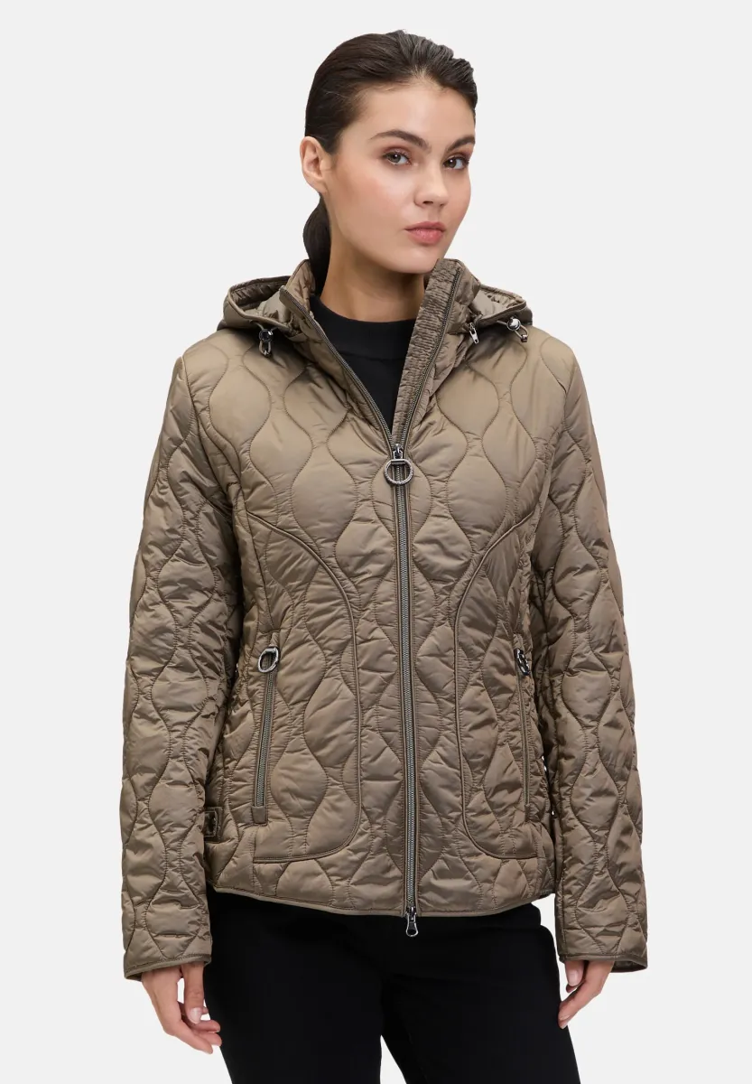 Winterjacke - taupe
