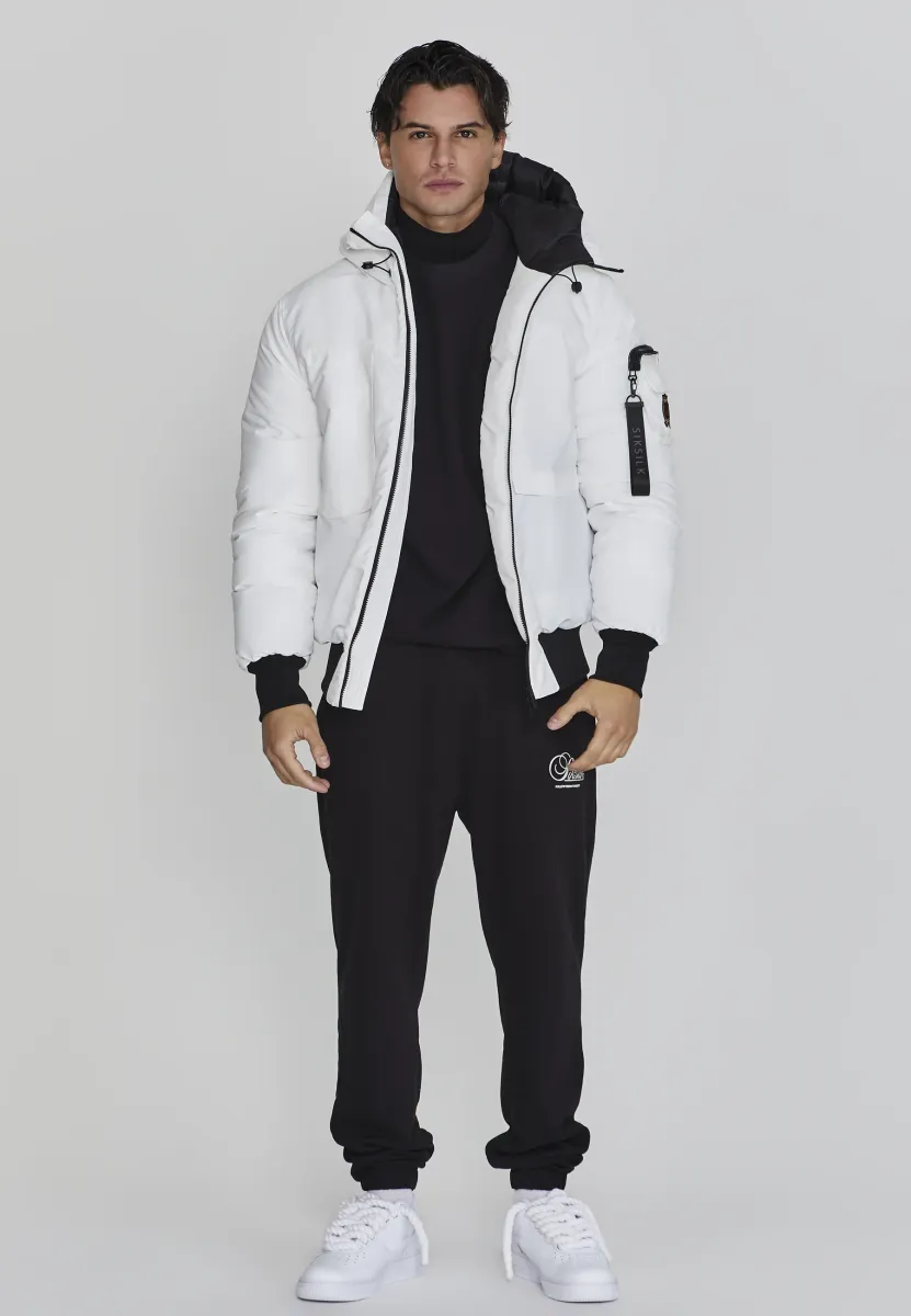 Winterjacke - white