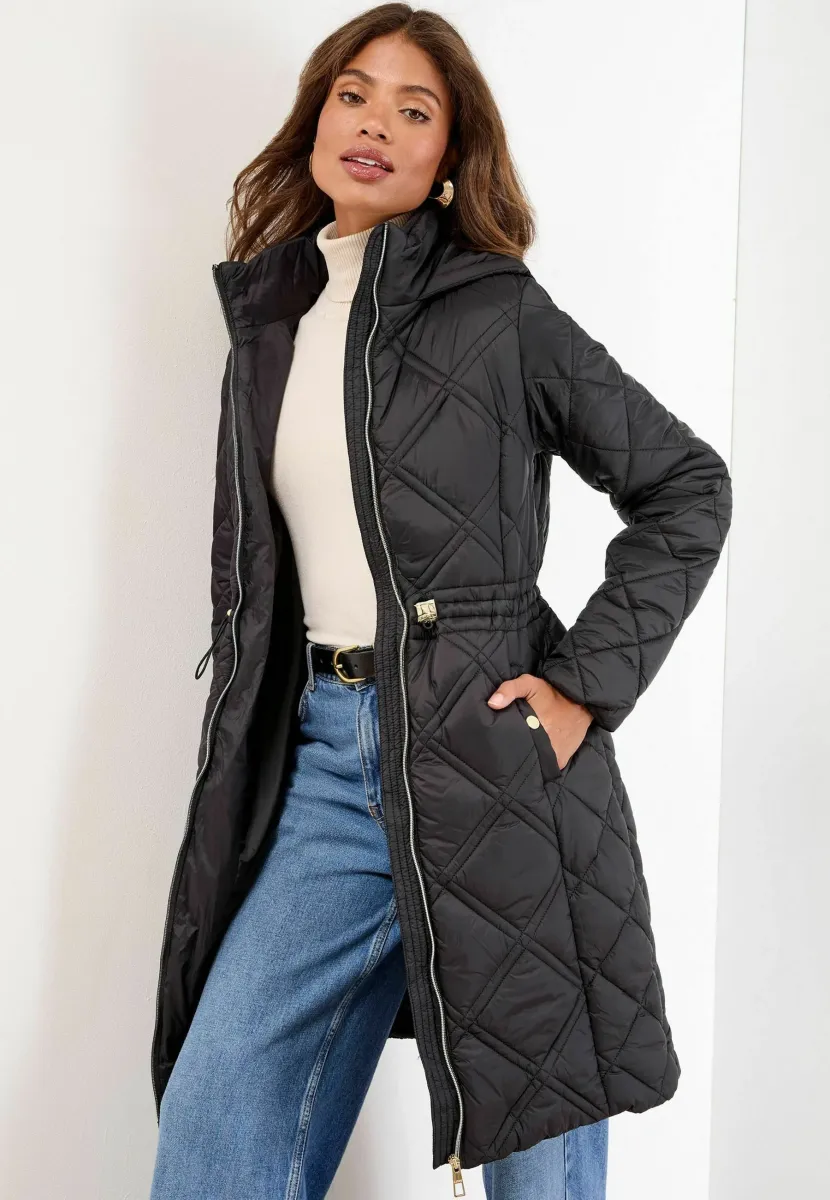 Wintermantel - black