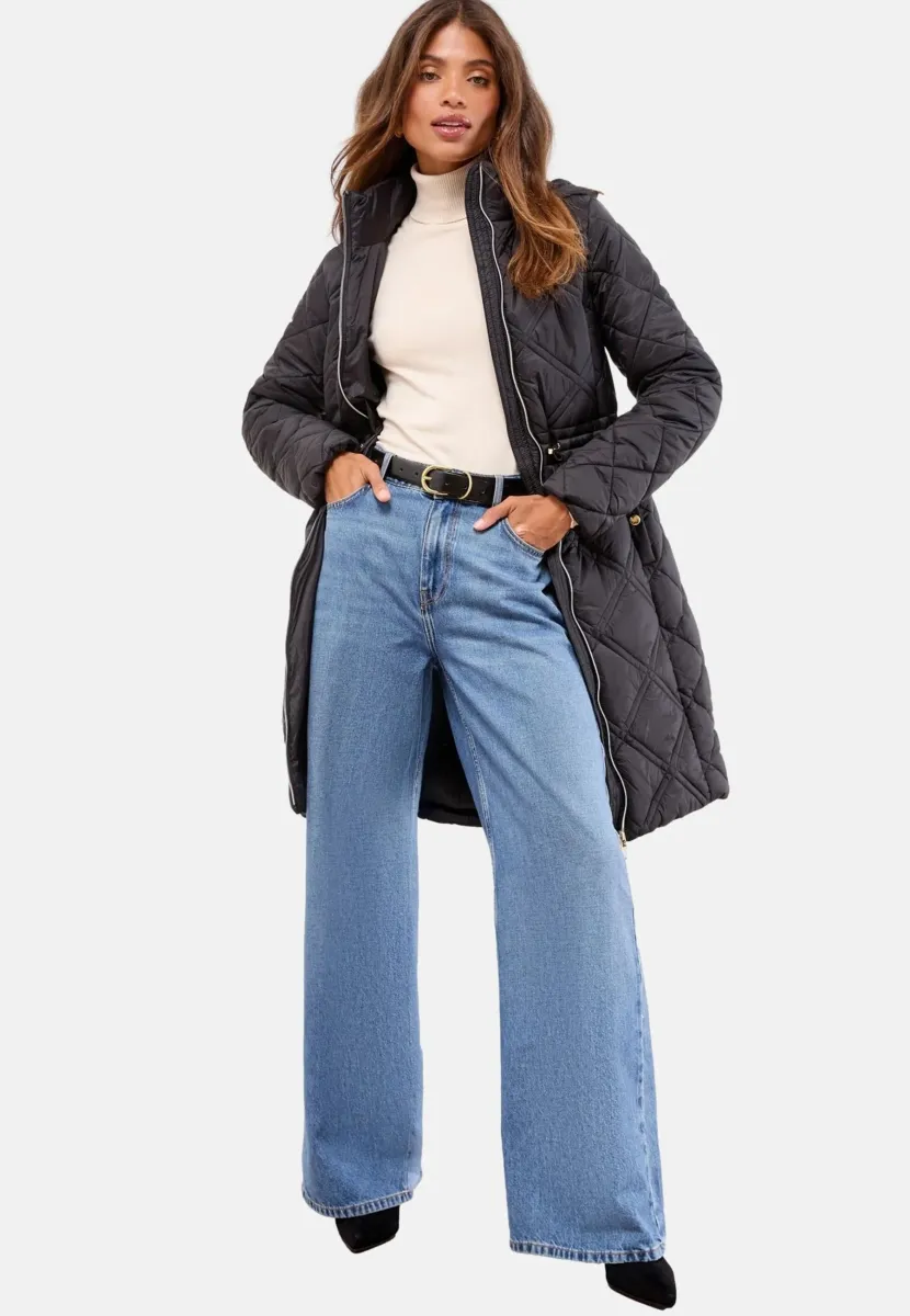 Wintermantel - black