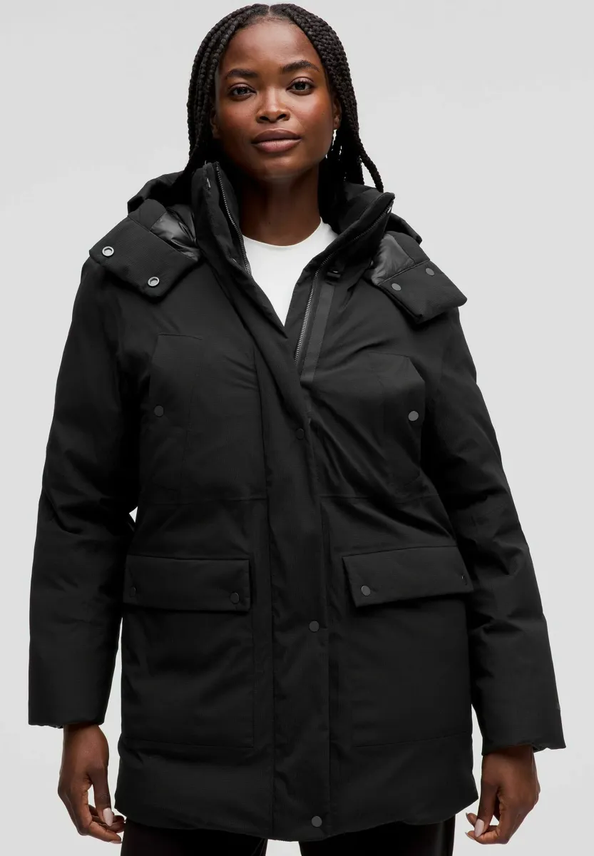 Wintermantel - black