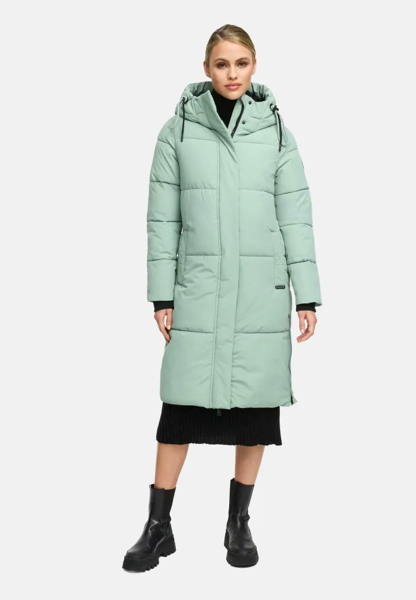 Wintermantel - smokey mint