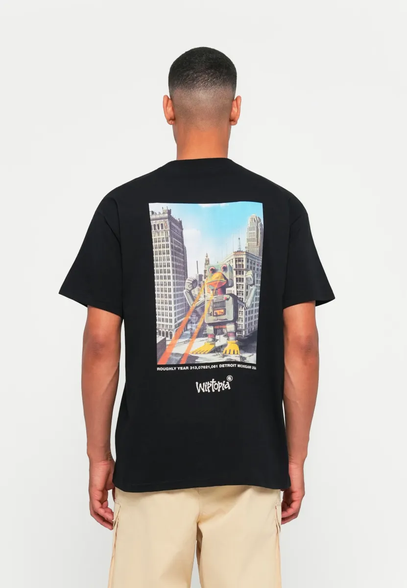 WIPTOPIA  - T-Shirt print - black