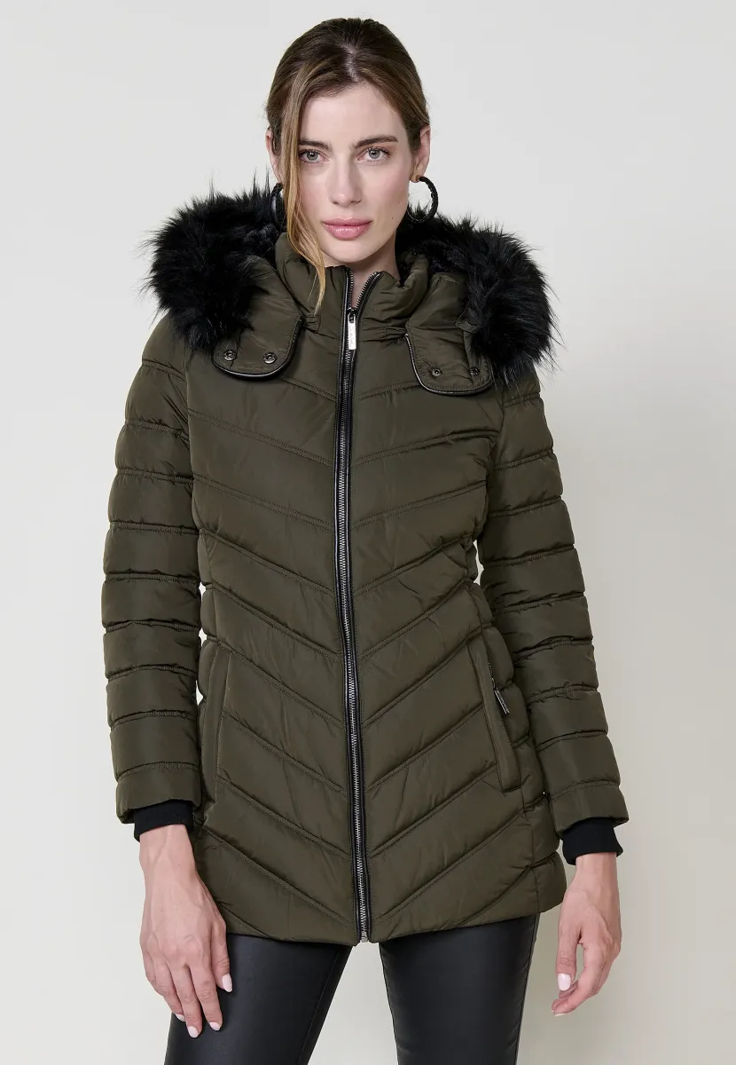 WITH HOOD EXTRAIB - Winterjacke - kaki   khaki
