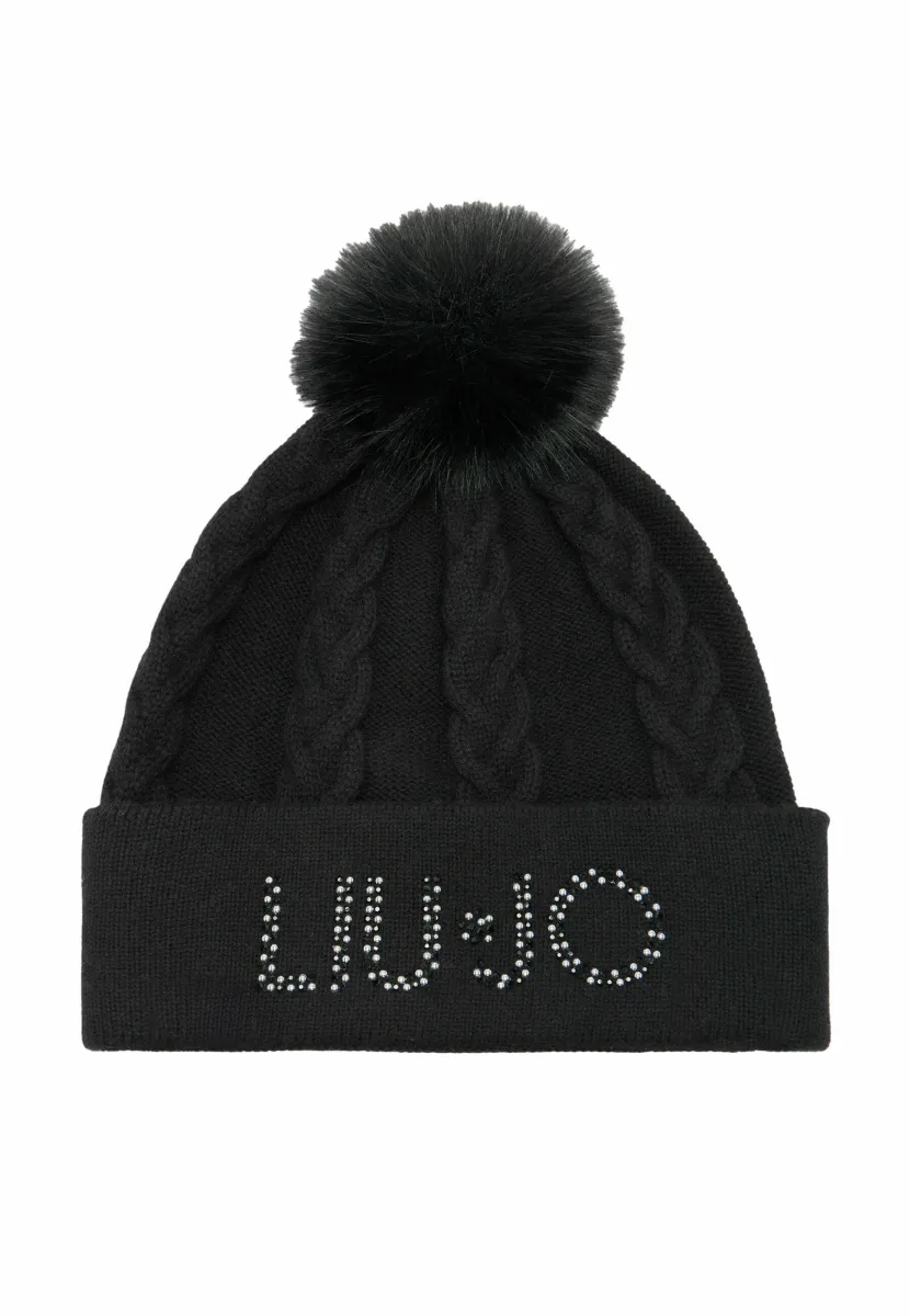 WITH LOGO - Mütze - black