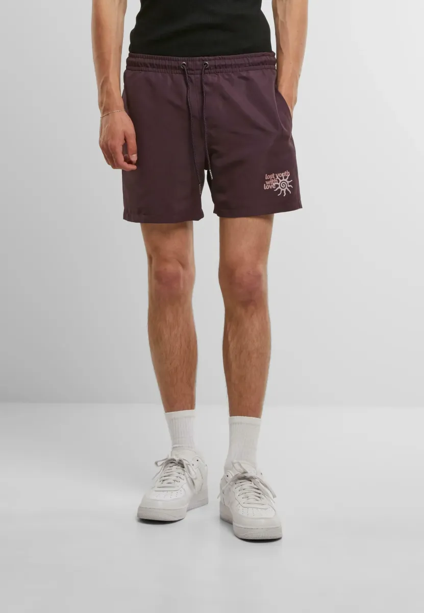 WITH LOVE - Badeshorts - plumpurple
