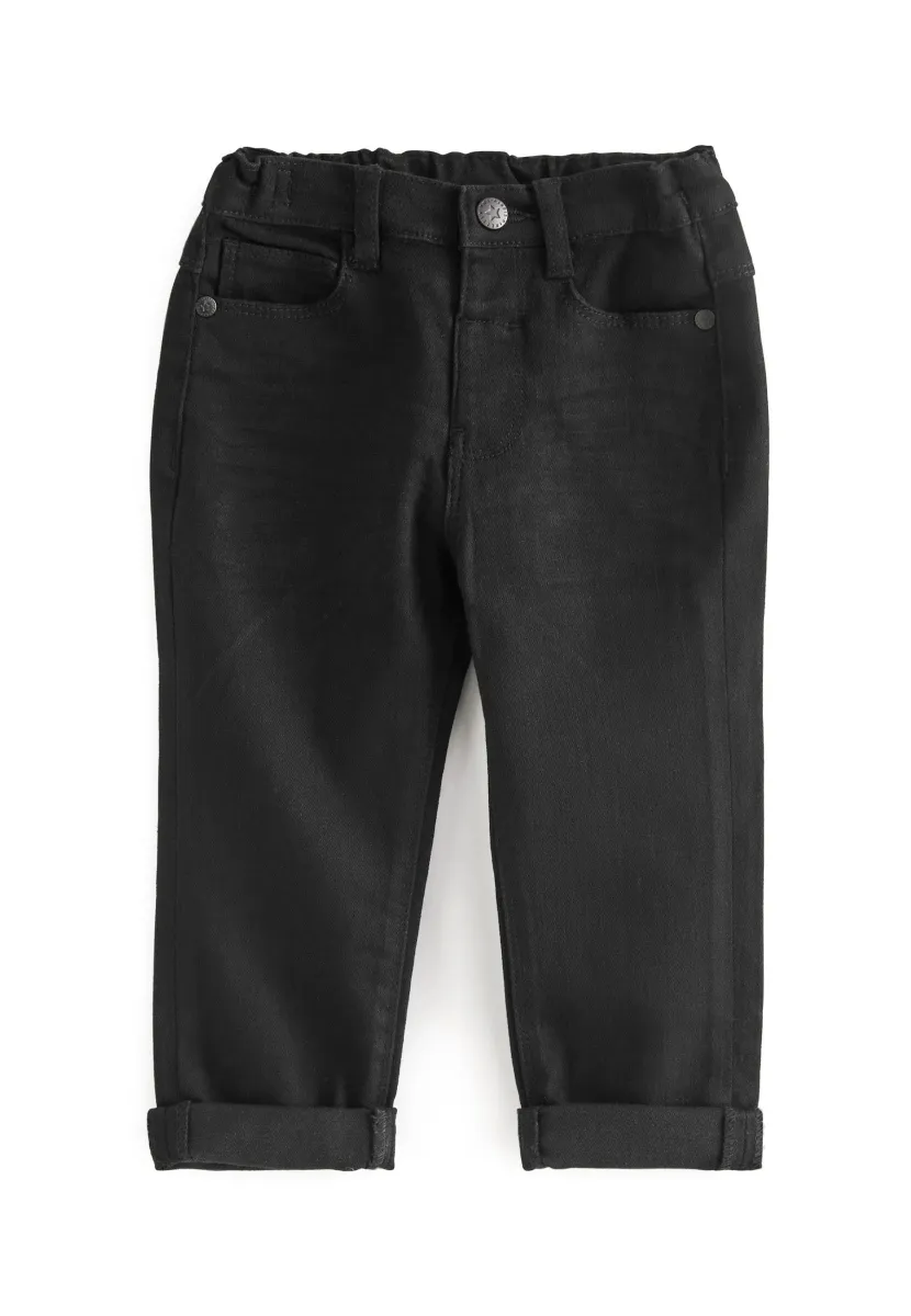 WITH STRETCH - Jeans Straight Leg - black