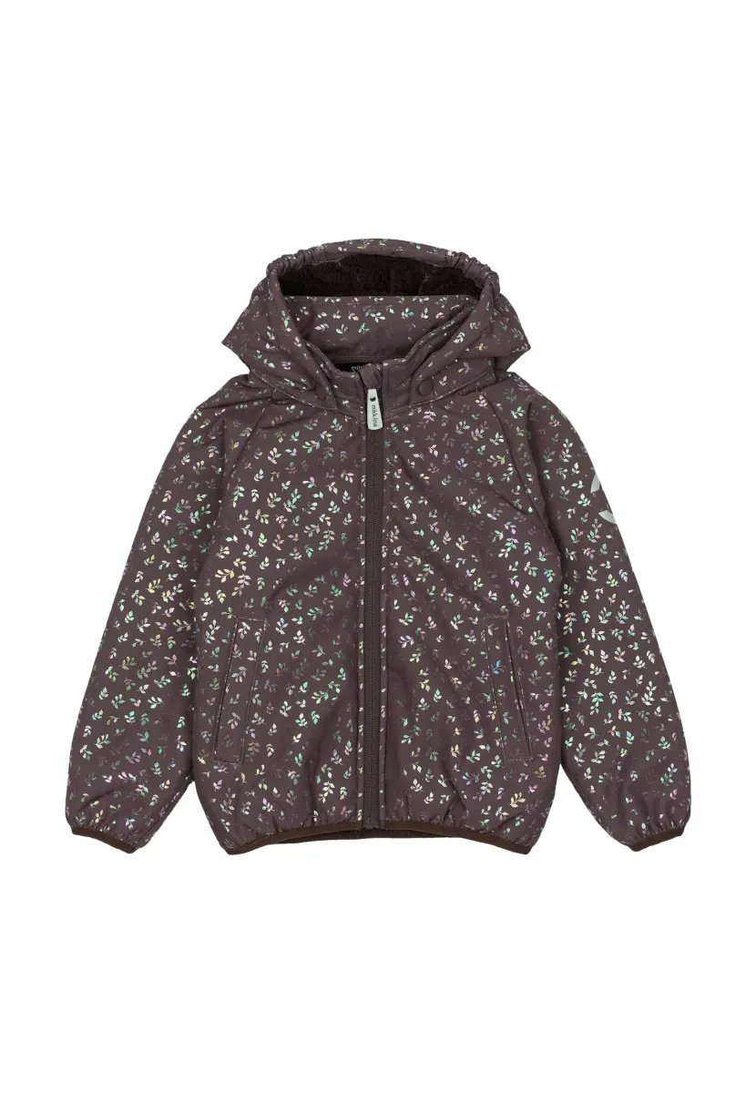WITH WAIST - Softshelljacke - raisin