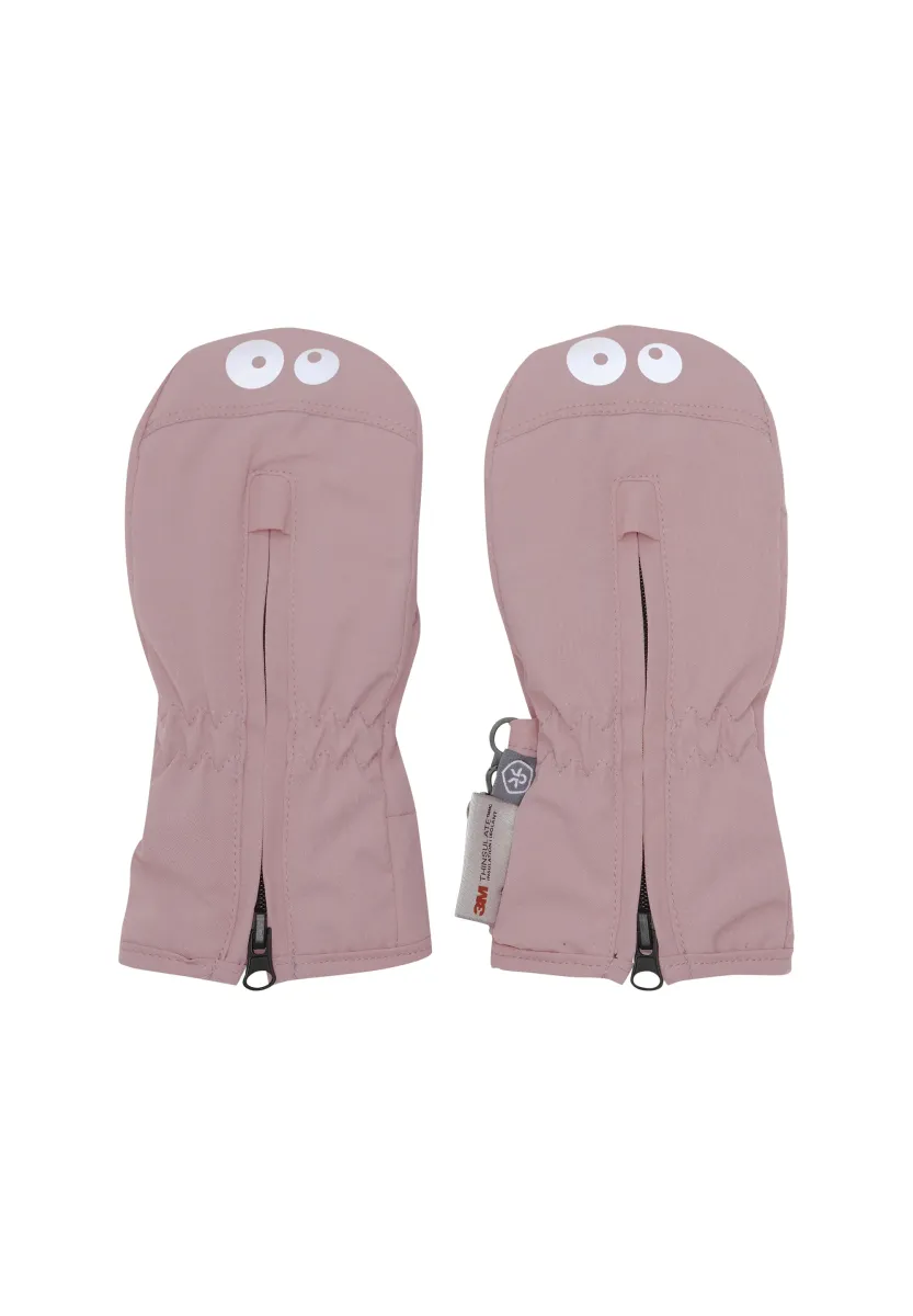WITH ZIPPER - Fäustling - woodrose