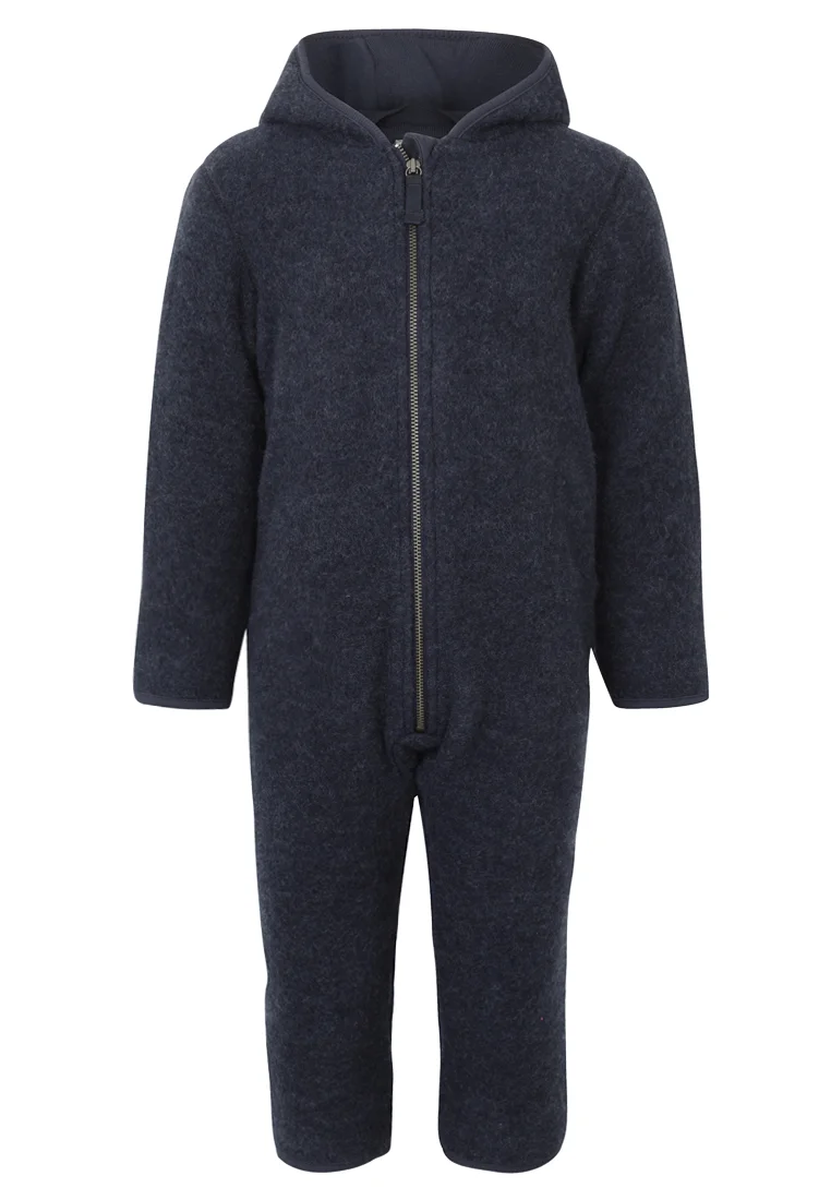 WOLLFLEECE OVERALL - Jumpsuit - dunkelblau