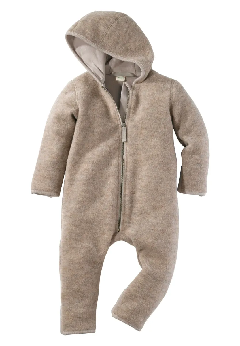 WOLLFLEECE OVERALL - Jumpsuit - greige