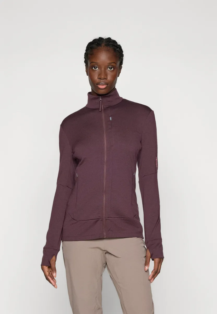 WOMEN QUANTUM ZIP - Fleecejacke - java