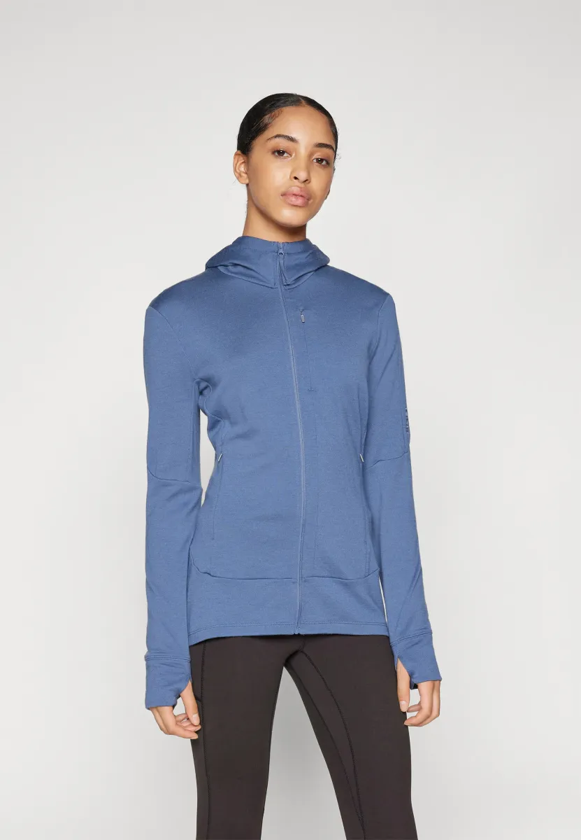WOMEN QUANTUM ZIP HOODIE - Sweatjacke - dawn