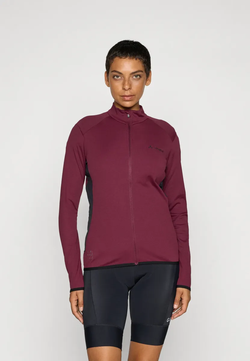 WOMEN'S MATERA LS TRICOT II - Cycling-Trikot - cassis