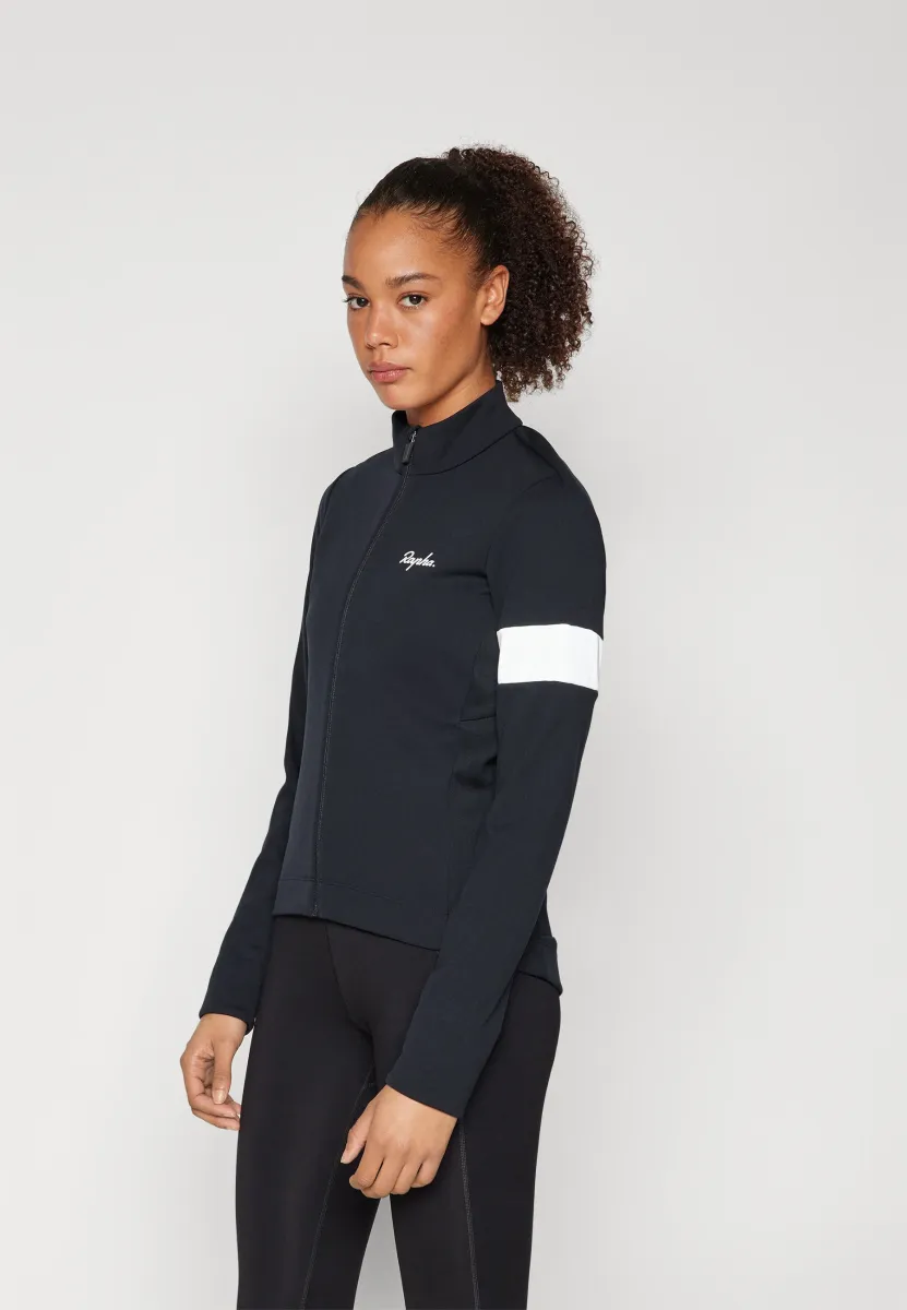 WOMENS CORE JACKET - Cycling-Trikot - black/white