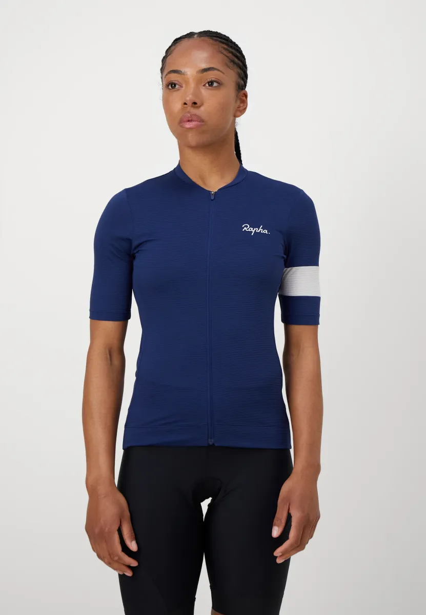 WOMENS CORE LIGHTWEIGHT  - Cycling-Trikot - navy/white