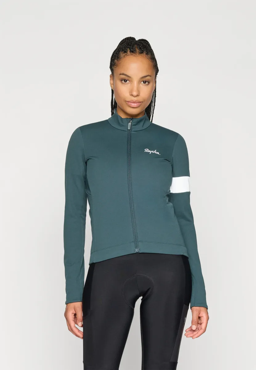 WOMENS CORE WINTER JACKET - Fahrradjacke - forest green/white