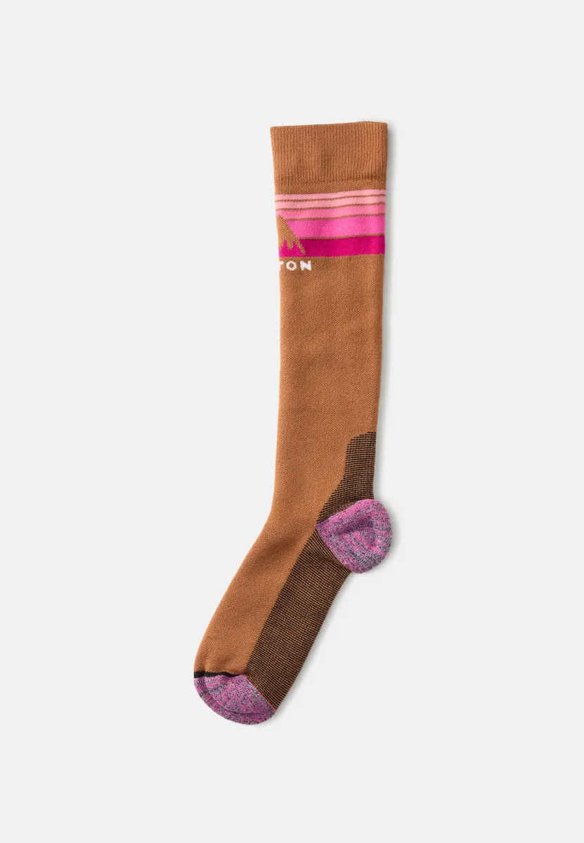 WOMENS EMBLEM SOCKS - Kniestrümpfe - chestnut brown
