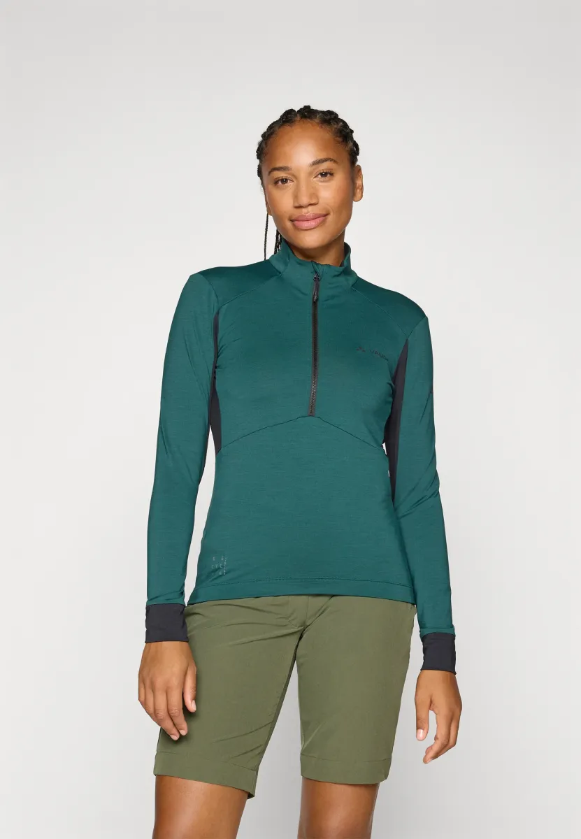 WOMENS KURO HALFZIP - Cycling-Trikot - deep pond