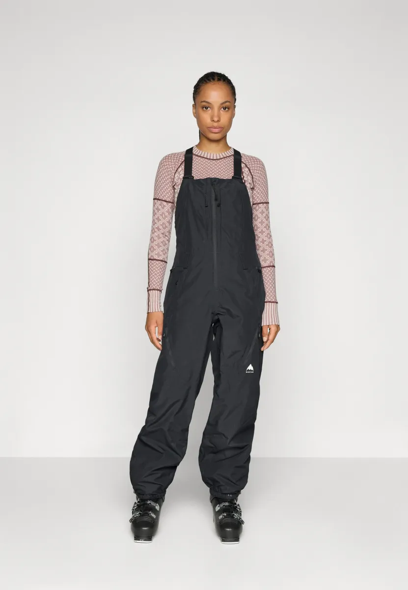 WOMENS RESERVE BIB PANTS - Skihose - true black