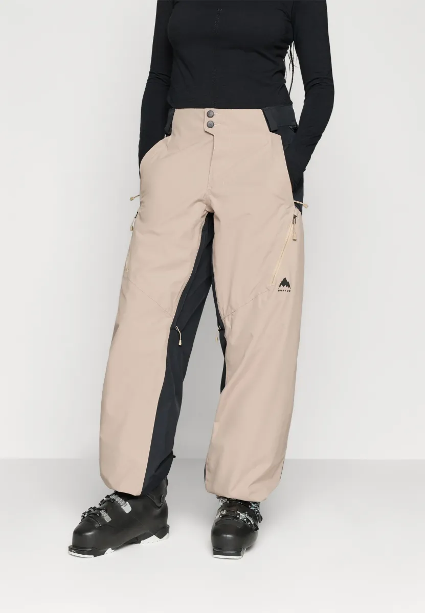 WOMENS RESERVE RELAXED PANTS - Skihose - brown/black