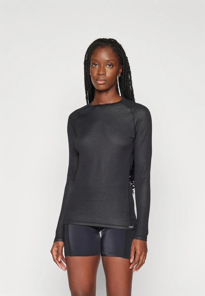 WOMENS RIDE THERMAL LONG SLEEVE BASE LAYER - Langarmshirt - black