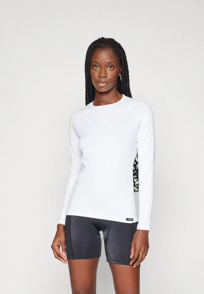 WOMENS RIDE THERMAL LONG SLEEVE BASE LAYER - Langarmshirt - white