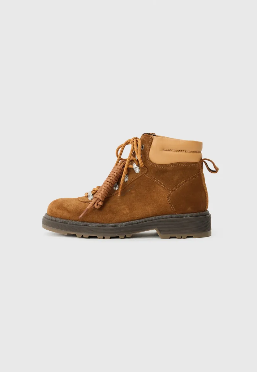 WOOTLYNNE - Schnürstiefelette - cognac