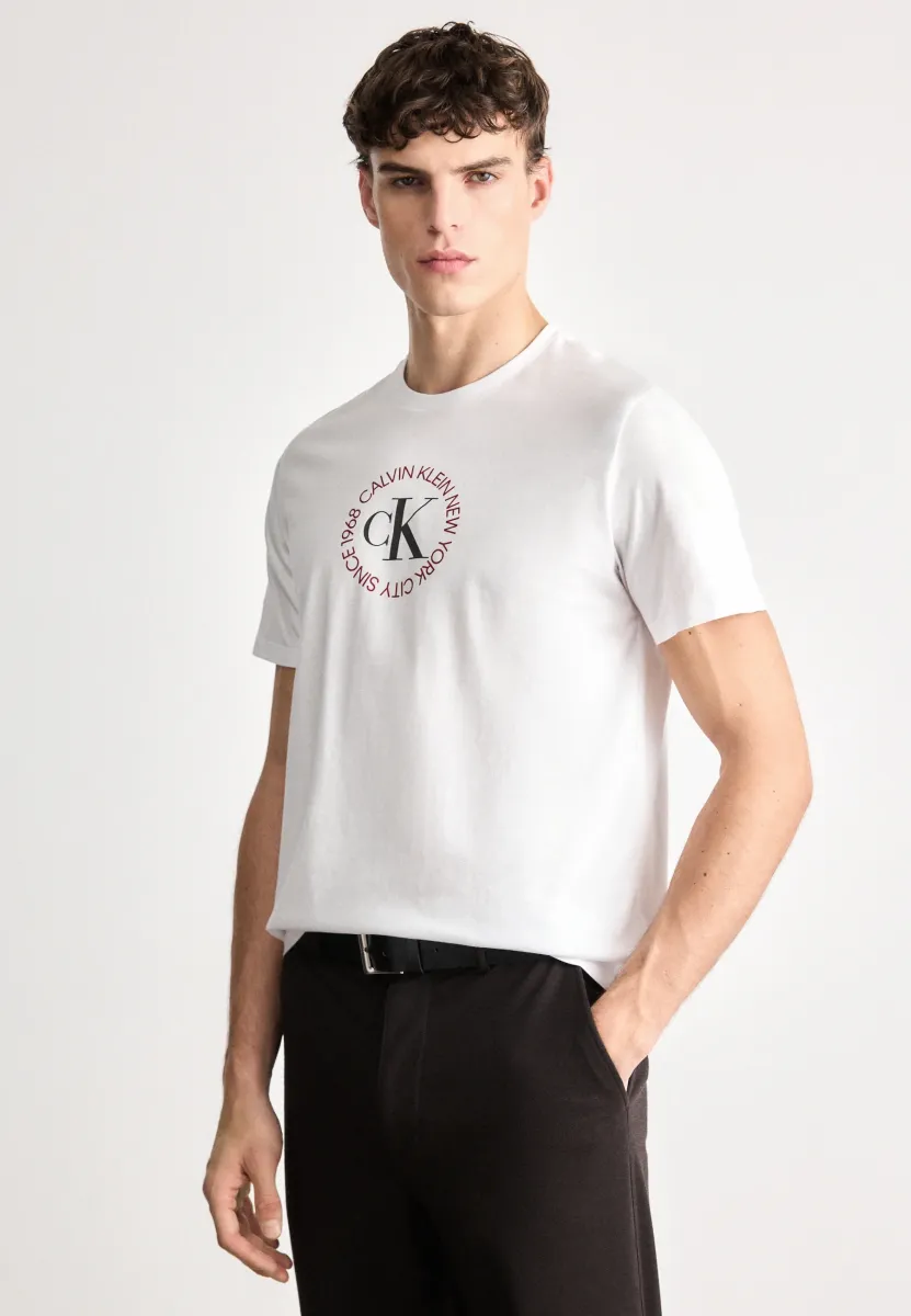 WORD CIRCLE  - T-Shirt print - brilliant white