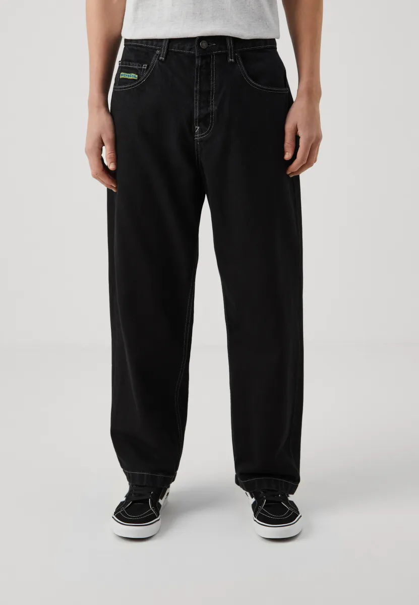 WORKER BAGGY - Baggy Jeans - kvjw black tint