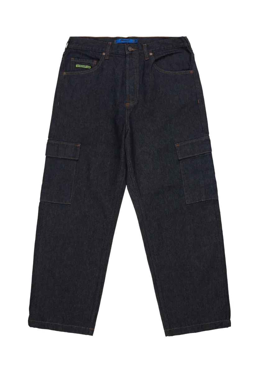 WORKER BAGGY - Jeans Relaxed Fit - dark denim