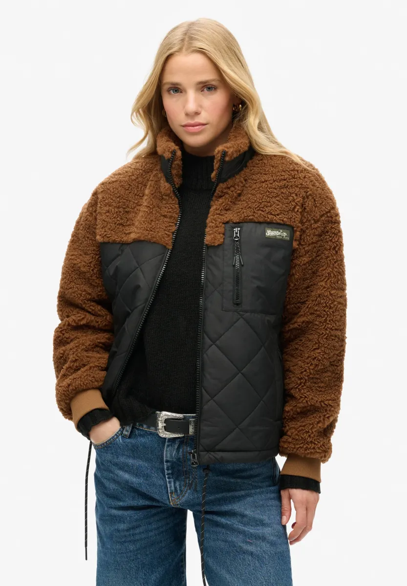 WORKWEAR HYBRID - Winterjacke - bison brown