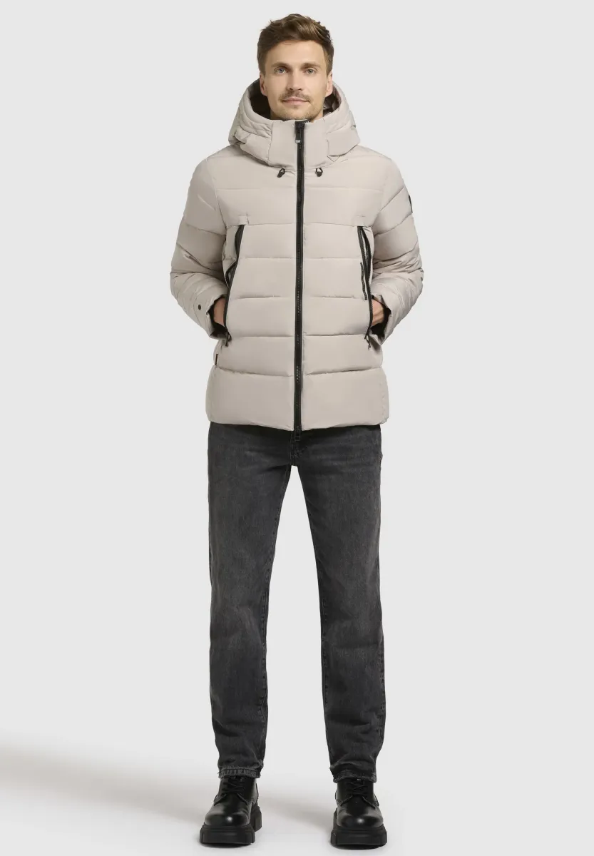 WOU - Winterjacke - hellgrau