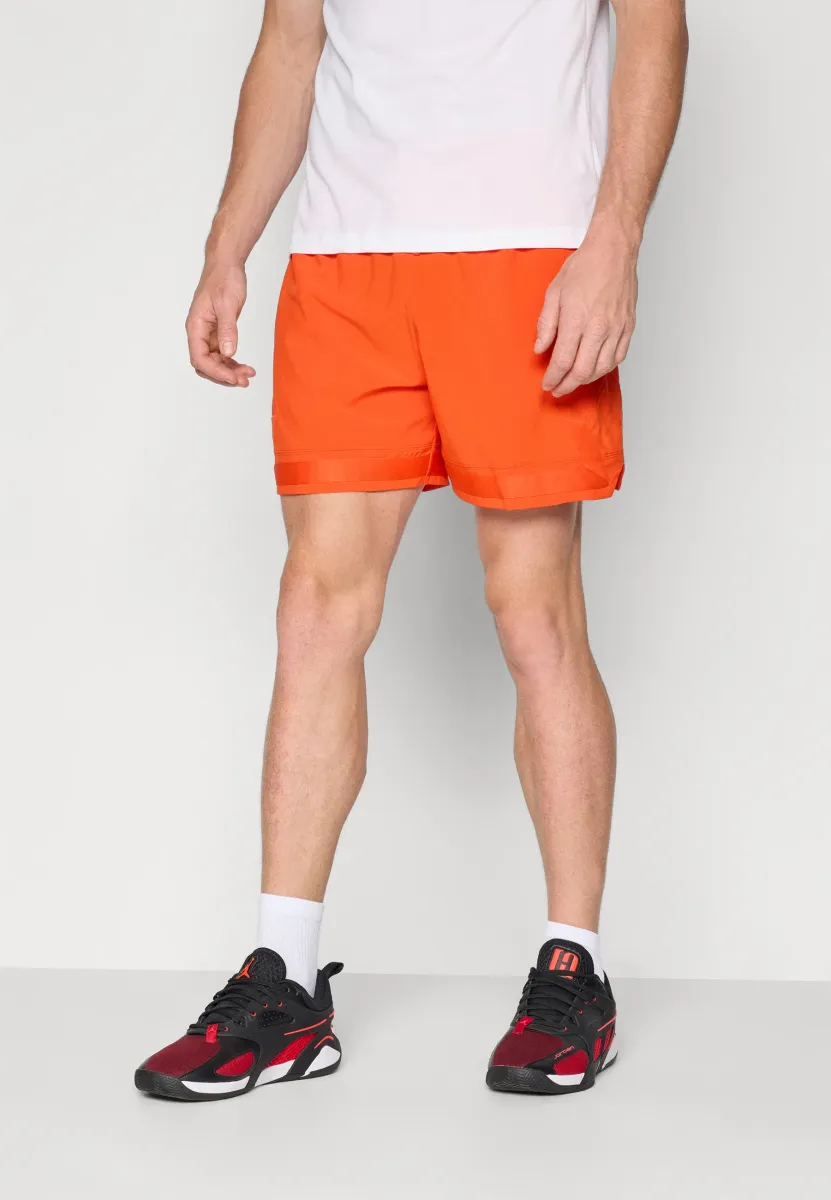 WOVEN DIAMOND SHORT - Kurze Sporthose - team orange