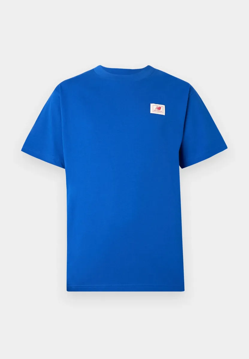 WOVEN LABEL UNISEX - T-Shirt print - blue