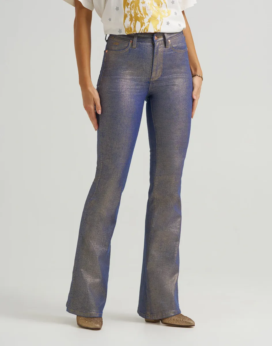 WRANGLER X LAINEY WILSON FLARE - Flared Jeans - glitter