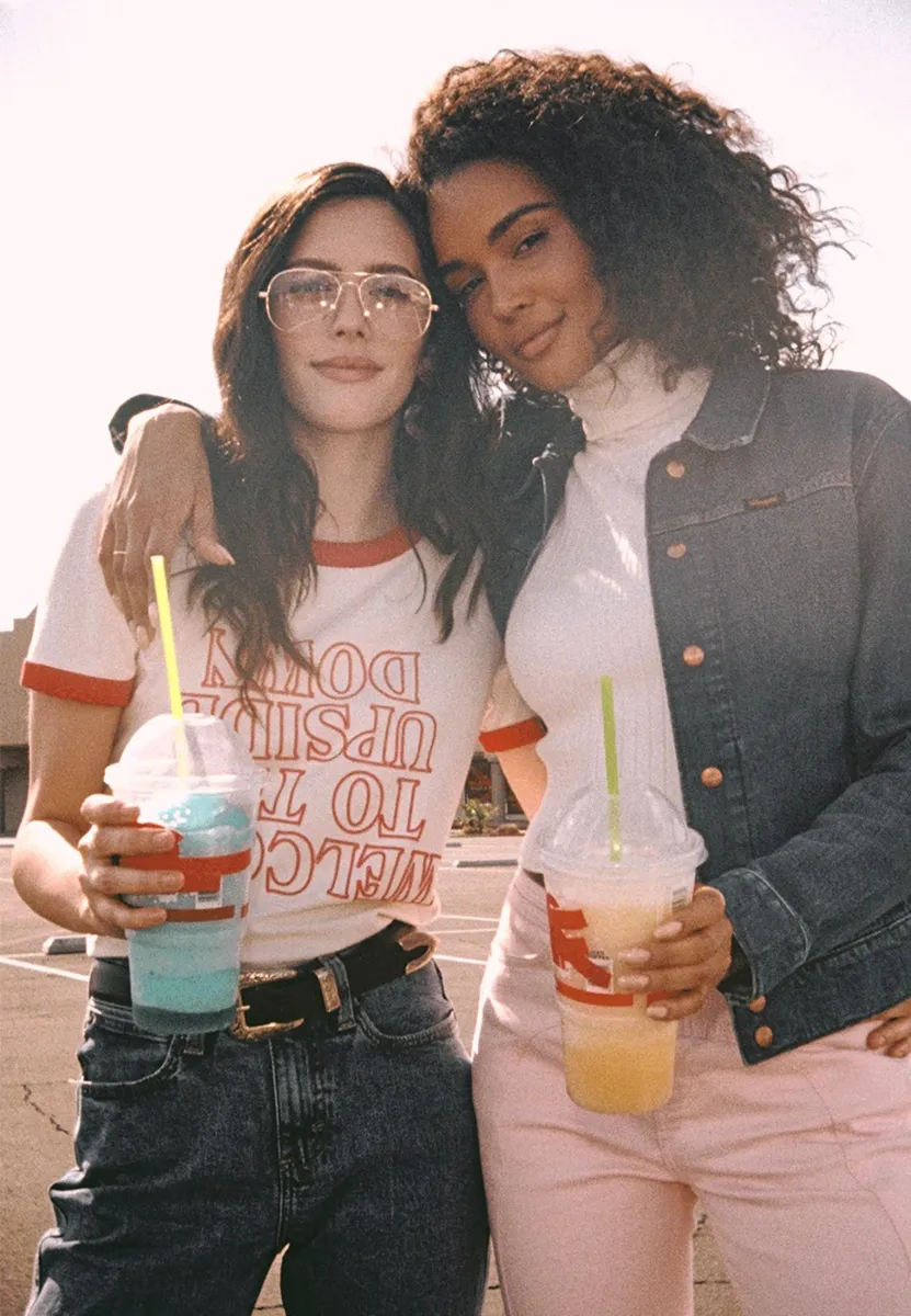 WRANGLER X STRANGER THINGS NANCY JACKET - Jeansjacke - classic blue denim