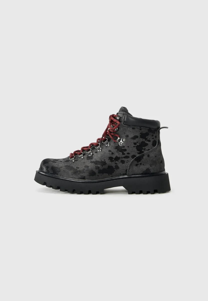 WREN - Schnürstiefelette - black