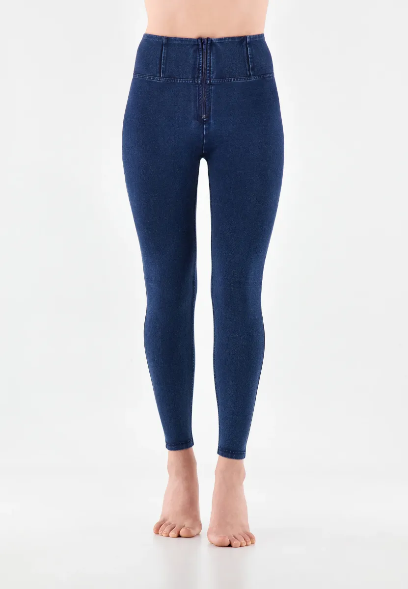 WR.UP® DENIM PUSH-UP - Stoffhose - denim scuro